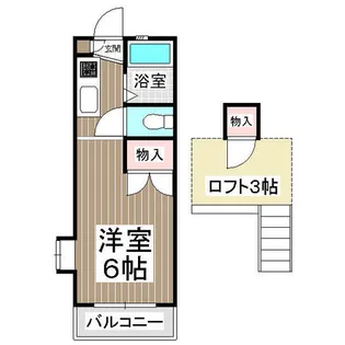 サンシャイン21C【201号室】の間取り