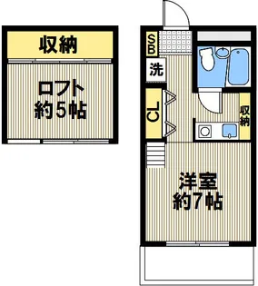 アトリエG【403号室】の間取り