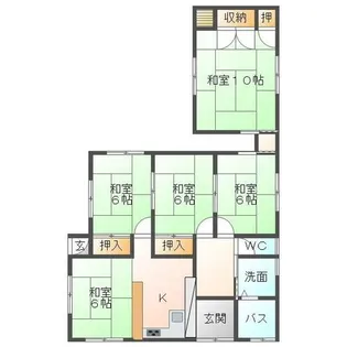愛知県碧南市西山町7丁目【一戸建】の間取り