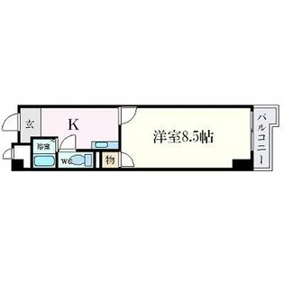 ハイツ金山【4階】の間取り