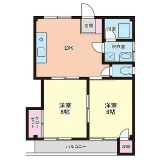 吉田ハイツ【2階】の間取り