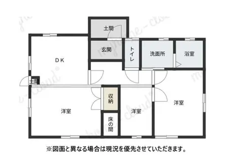 福岡県北九州市八幡西区浅川1丁目【一戸建】の間取り