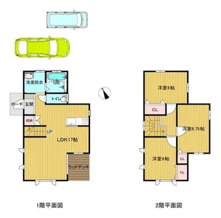 兵庫県姫路市御立中5丁目【一戸建】の間取り