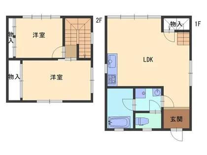 兵庫県丹波市柏原町柏原【一戸建】の間取り