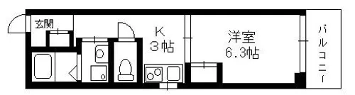 第二リーフビル【1階】の間取り