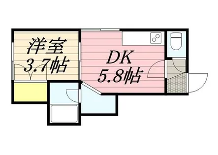 エスポワール東札幌【0105号室】の間取り