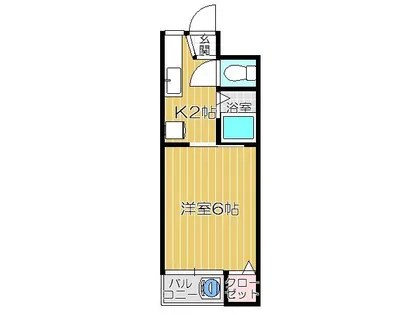 サンハイツニュー日吉【3階】の間取り