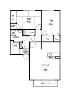 兵庫県たつの市龍野町中村【アパート】の間取り