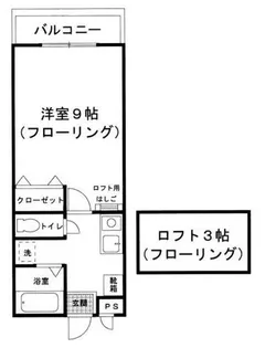 ティアラ原南【2階】の間取り