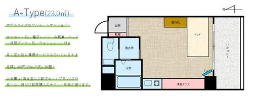ミールズ新大阪【8階】の間取り