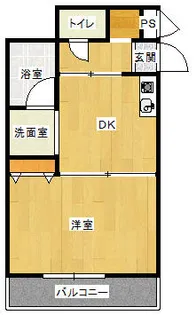 コンコード【3階】の間取り
