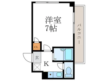 京都府京都市中京区西ノ京南原町【マンション】の間取り