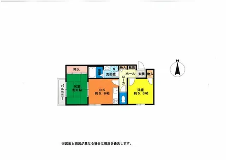 エムズプラザスズランダイ【2階】の間取り