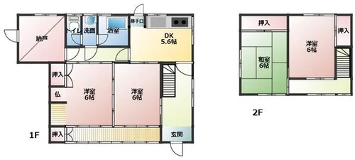 兵庫県高砂市伊保3丁目【一戸建】の間取り