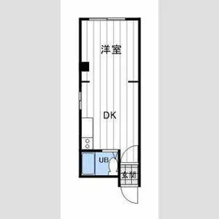 リバティインハイム【1階】の間取り