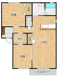 シャーメゾンYOSHITANI B棟【202号室】の間取り