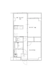 コーポラス伏見【516号室】の間取り