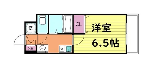 サンアーク深江橋【7階】の間取り