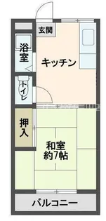 ハイツKTY【2階】の間取り