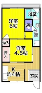 ジェリーはうす【2階】の間取り