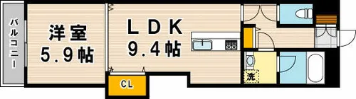 グランアピエ【303号室】の間取り