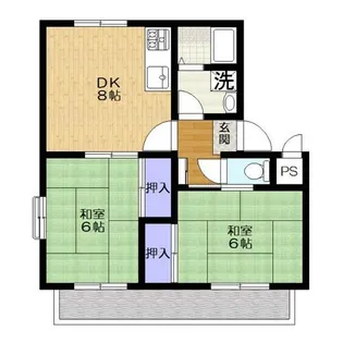 ソレイユ【1階】の間取り