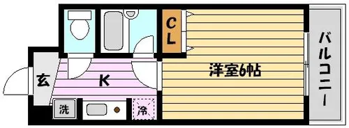 兵庫県神戸市東灘区住吉宮町5丁目【マンション】の間取り