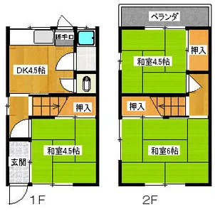 井住文化【1階】の間取り