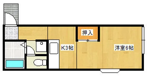 ピアコート【2階】の間取り