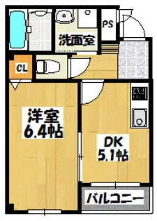 ラガーパレス花園【3階】の間取り