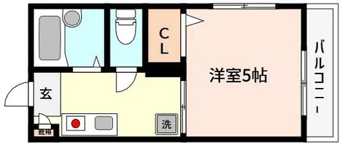 メゾン・ボナール【1階】の間取り