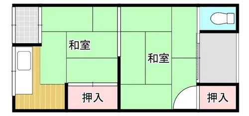 大阪府門真市末広町【アパート】の間取り