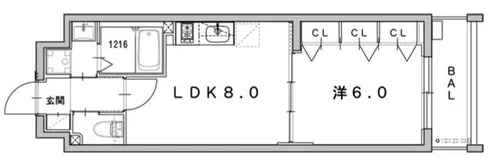 京都府京都市伏見区加賀屋町【一戸建】の間取り