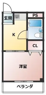 リブレメゾン園田【102号室】の間取り