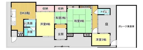兵庫県姫路市野里上野町1丁目【一戸建】の間取り