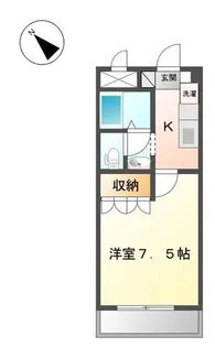 パークヴィレッジ【101号室】の間取り