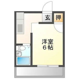 MCビル立岩【402号室】の間取り