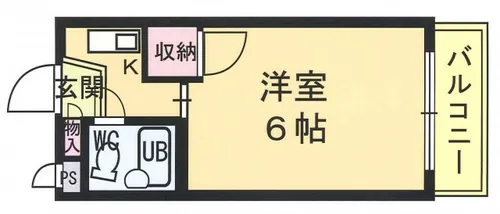 大阪府吹田市千里山東4丁目【マンション】の間取り