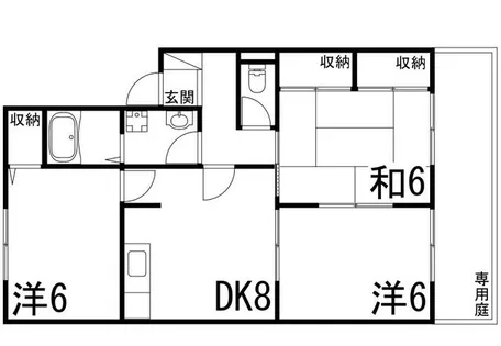 兵庫県加古川市尾上町口里【アパート】の間取り