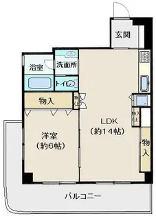 芦屋アーバンライフ【2階】の間取り