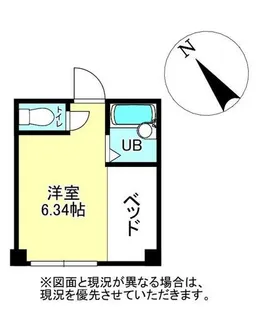 スマイルハウス・花【208号室】の間取り