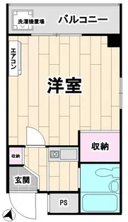 フルーレゾン神戸パートⅡ【4階】の間取り