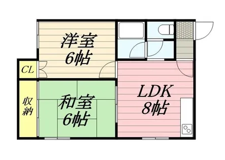 ホーユー発寒【0105号室】の間取り