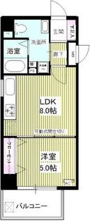 ORYZA三条西洞院【7階】の間取り