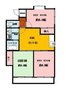 グランメゾン植田山【1階】の間取り