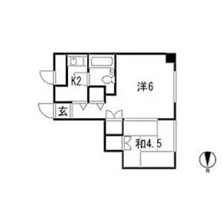 アパルトロアー【6階】の間取り