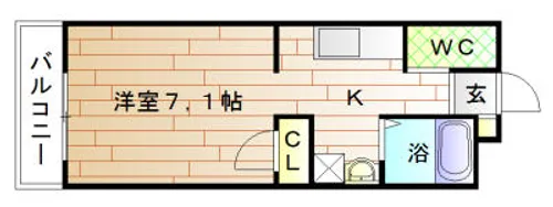 ピンズ土穴【1階】の間取り