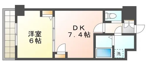 北海道余市郡余市町黒川町12丁目【マンション】の間取り