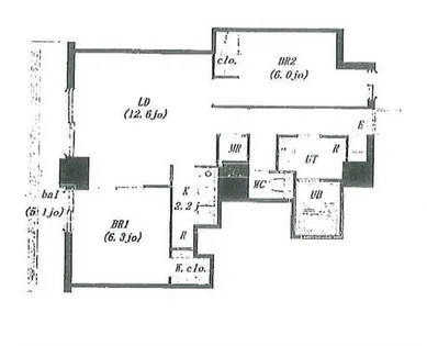 サムティタワーN26・エルム北26条【1302号室】の間取り
