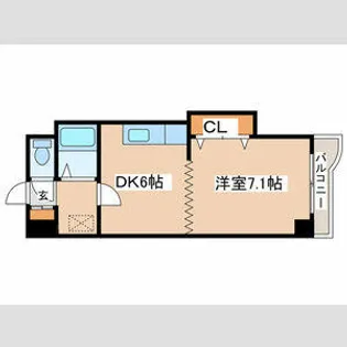 ノースライト24【3階】の間取り